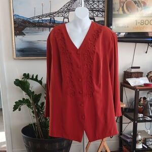 Vintage Liz & Me Plus Size Jacket Size 26W NWT